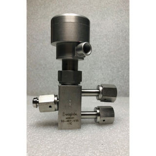 Swagelok Ss-4by-v35-1c Stainless Switching Bellow Valve 1/4"