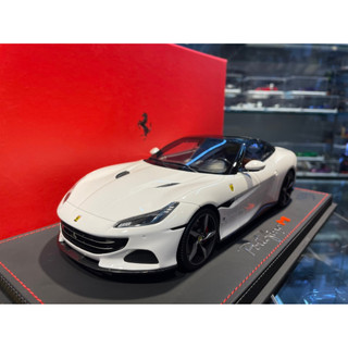 吉華 1/18 BBR P18197H1 Ferrari Portofino M Spider Closed Roof
