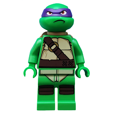 LEGO 樂高 人偶 NINJA TURTLE 忍者龜 多納泰羅 79101 TNT019