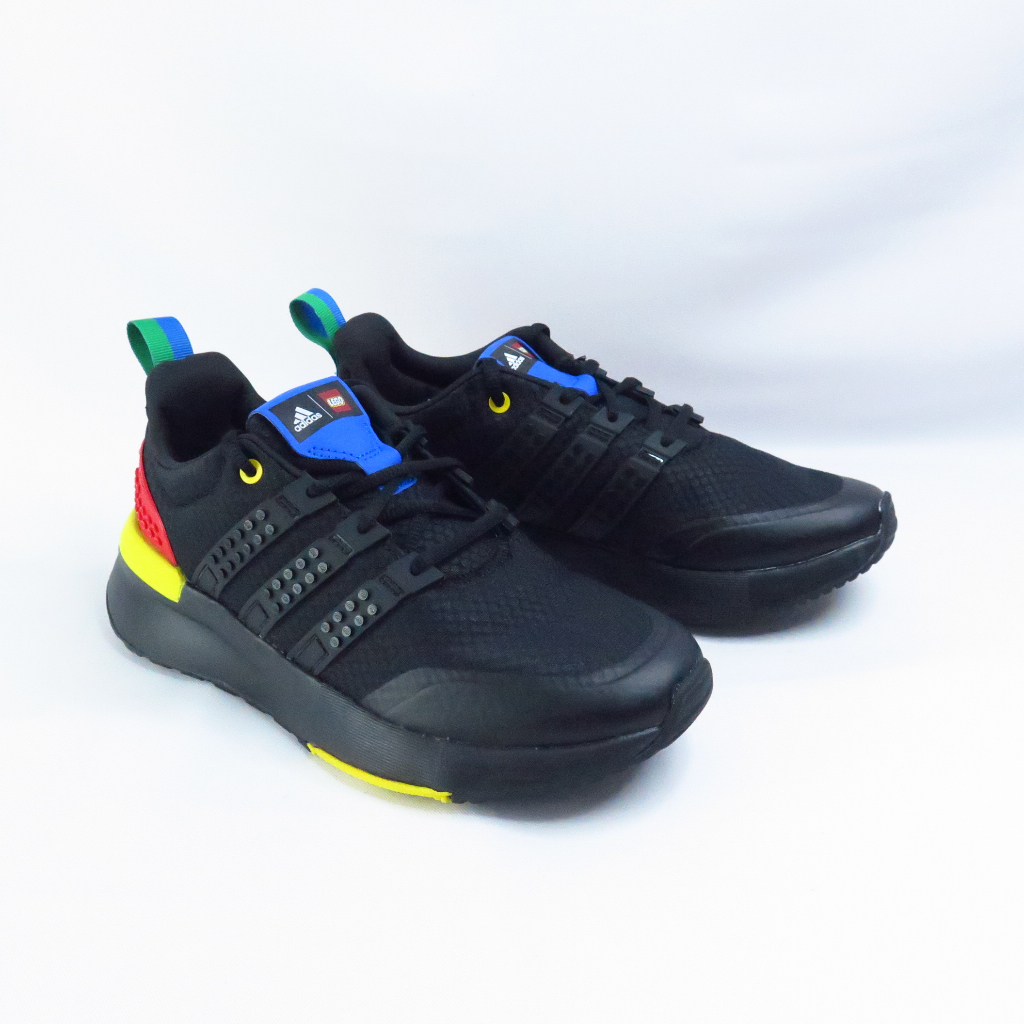 ADIDAS RACER TR21 LEGO 男女休閒鞋 樂高聯名款 情侶鞋 HQ8871 黑紅黃