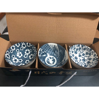 和風餐具套裝-日式瓷碗3入