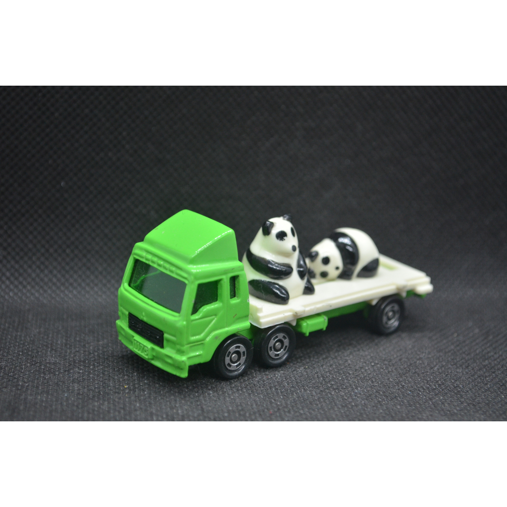 【T'Toyz】 Tomica No. 76 -4 三菱 Fuso 動物搬運車 熊貓 二手 無盒 附膠盒 中國製