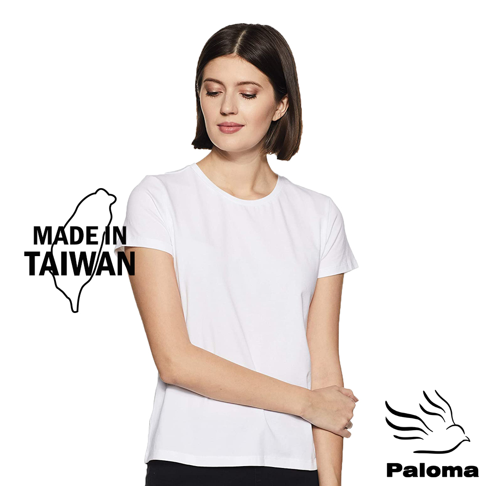 【Paloma】台灣製極涼感網眼排汗衫-白色 女T 短T T恤