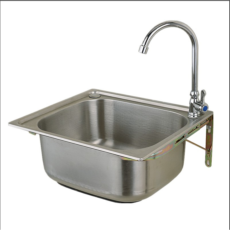 廚房洗菜盆 洗碗槽 家用簡易洗手盆 不銹鋼水槽