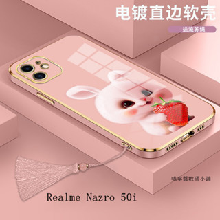Realme電鍍可愛防摔手機殼 適用Note 50 12X 12 11 10 pro+ C61 C51 C21 C35