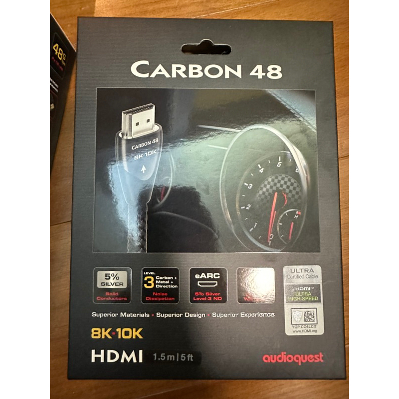 日本代購 audioquest HDMI carbon48 1.5m