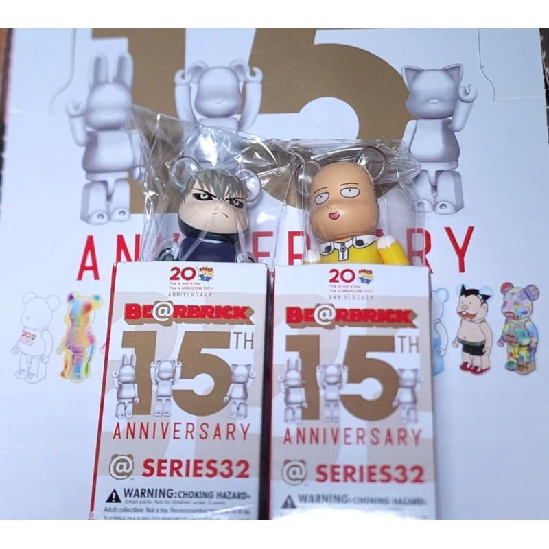 Bearbrick 32代一拳超人.傑諾斯