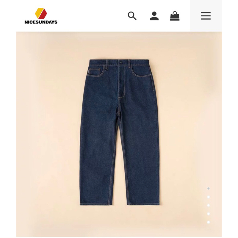 NiceSundays Standard Denim Jeans L