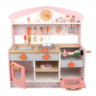 【親親Ching Ching】BBQ廚房木製玩具組MSN21012 【丹爸童書玩具】廚房 玩具組 兒童 遊戲 扮家家 扮演 家家酒