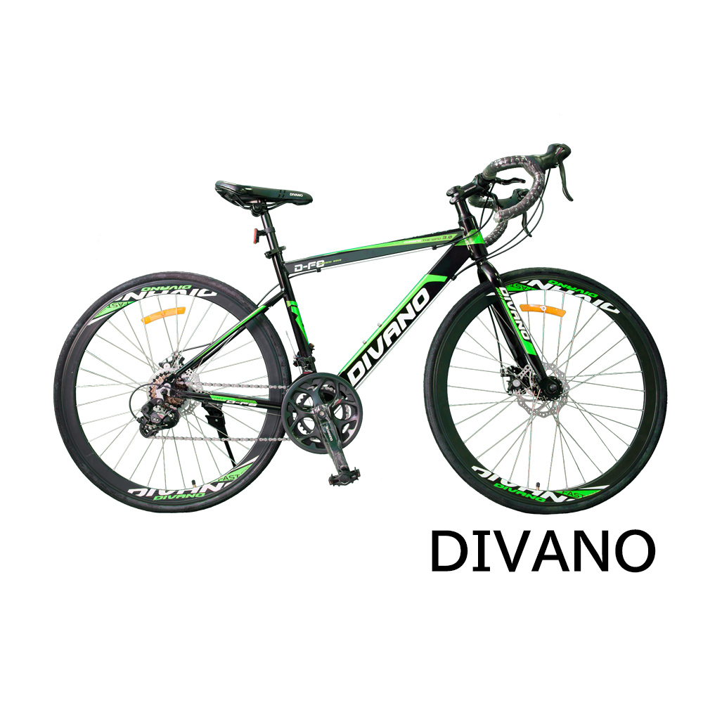 DIVANO D800Z 14速彎把碟煞鋁合金公路車 -搭配日本SHIMANO A070煞變合一