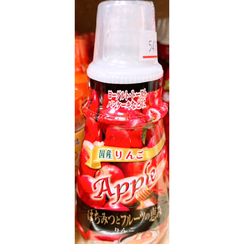 【亞菈小舖】日本零食 正榮糖漿 蜂蜜蘋果風味 240g【優】