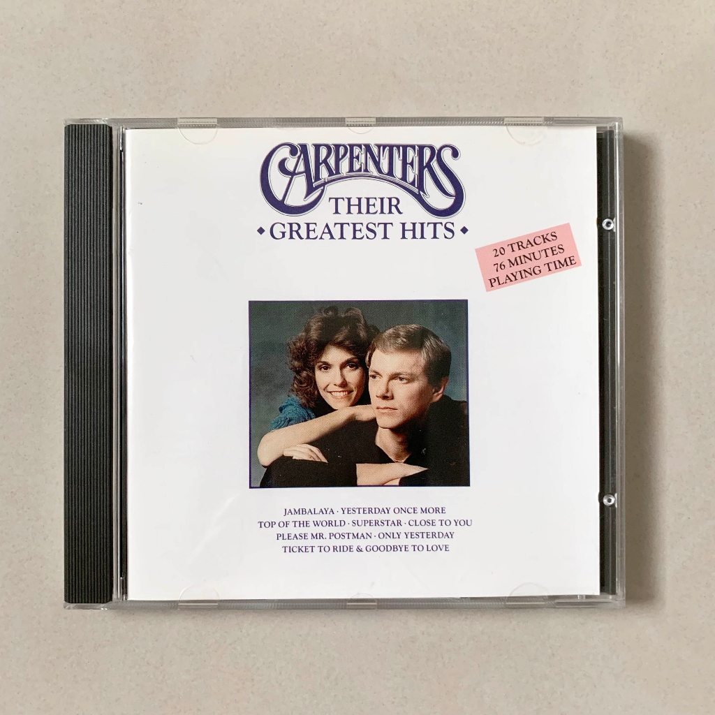 『音樂』🎧 CARPENTERS 木匠兄妹樂團 Their Greatest Hits /音樂專輯