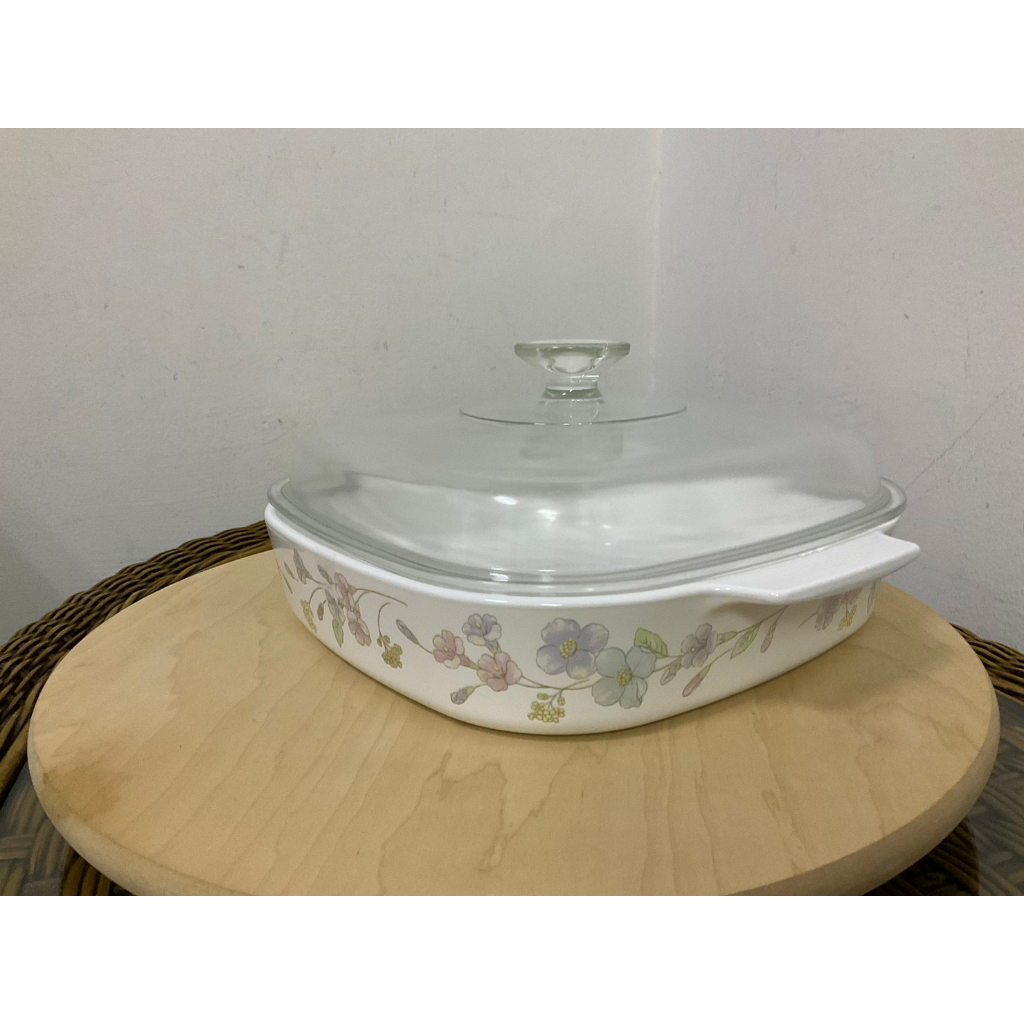 ** 白河戀蓮 **  Corningware 康寧鍋 / 焗烤鍋/ 陶瓷鍋 2.5L….庫 N-02