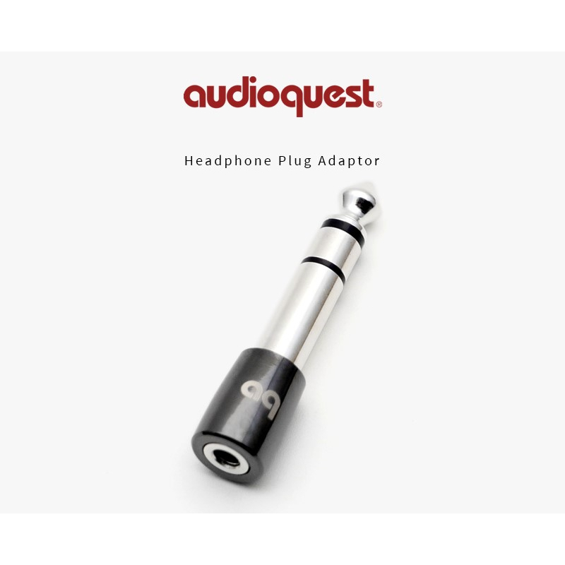 AudioQuest 3.5mm轉6.3mm 轉接頭
