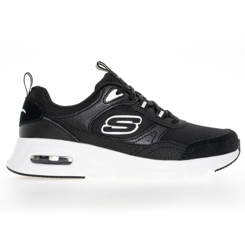 SKECHERS 女 SKECH-AIR COURT 休閒鞋 149947BKW 黑