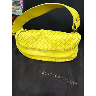 正品Bottega Veneta寶緹嘉包包（奇異果綠）手拿包肩包 二手