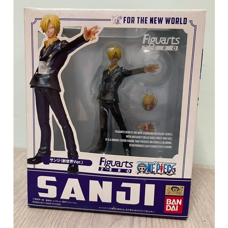 【超萌行銷】全新現貨 日版 金證 海賊王 Figuarts Zero SANJI 兩年後 香吉士 新世界 Ver.