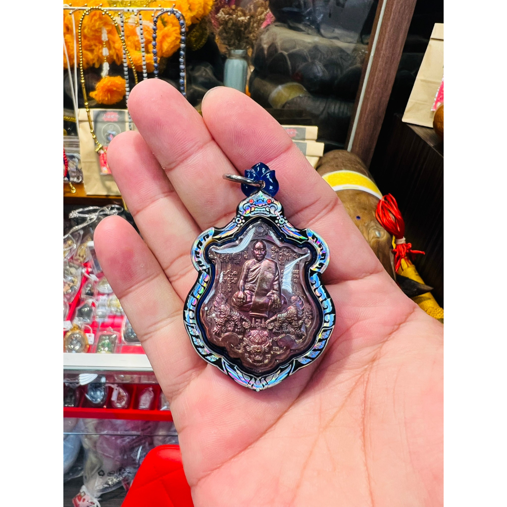 泰降 龍婆趁乃 最新一期 3虎自身 背面大錢虎 殼色隨機出