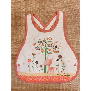 mini labo背帶圍兜口水巾（全新）
