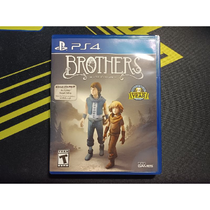 〔現貨特價〕正版PS4遊戲『兄弟 雙子傳說』二手良品光碟未刮 美版中文版