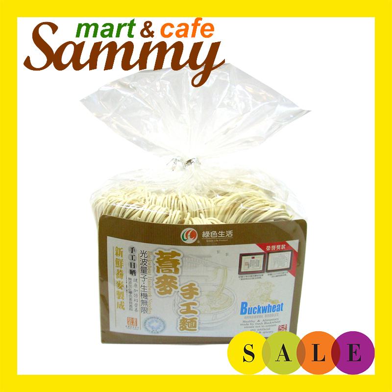 《Sammy mart》綠色生活生機蕎麥手工麵(600g)/