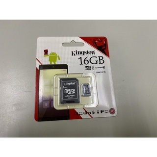 Kingston 金士頓 Class 10 SDHC UHS-I 16GB MicroSD記憶卡