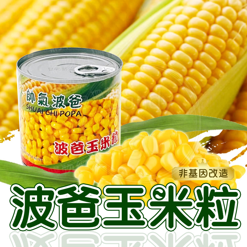 🌽帥波爸玉米粒🌽 玉米罐頭 玉米粒 340g