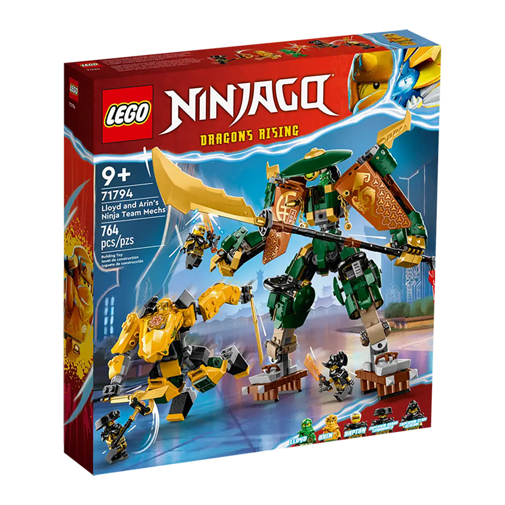 LEGO樂高 Ninjago忍者系列 勞埃德與亞林的忍者小隊機械人 LG71794