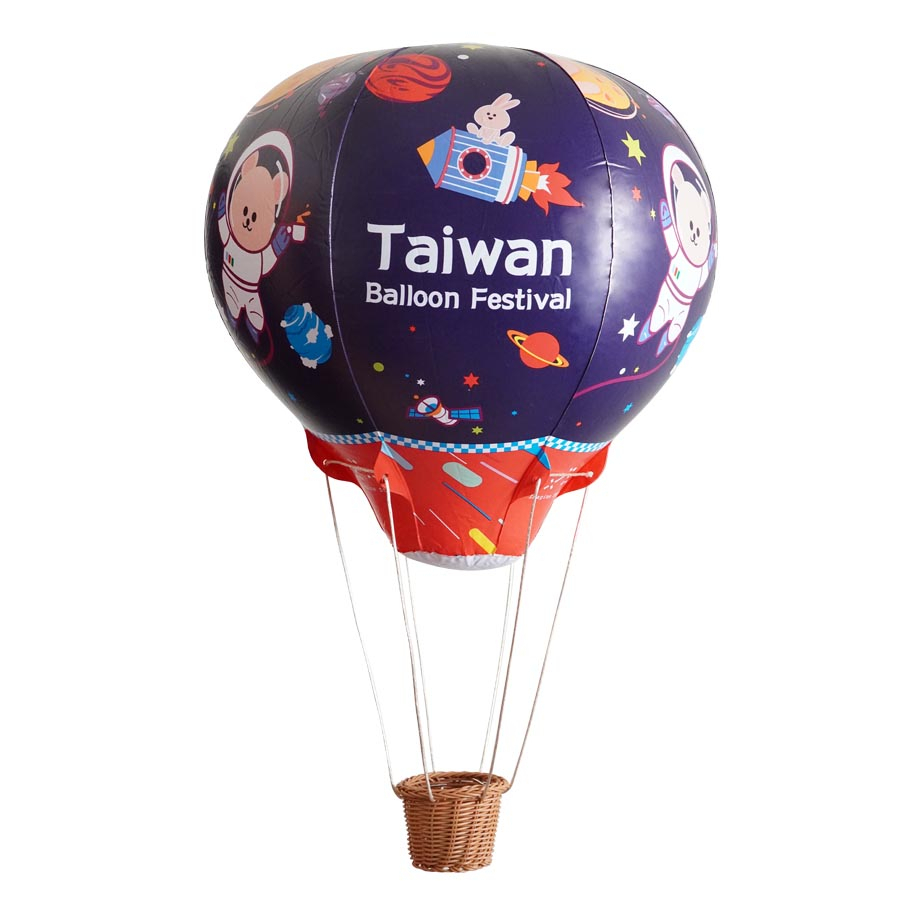 含運！！太空熊-台東熱氣球-熱氣球充氣-充氣玩具工廠-訂製品-充氣吊飾-充氣玩具-吹氣玩具-紀念小球-熱氣球紀念品