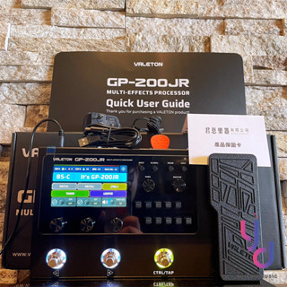 分期免運 贈鍍金導線+變壓器 Valeton GP200 JR 電吉他 貝斯 綜合 效果器 錄音 演出 公司貨 一年保固