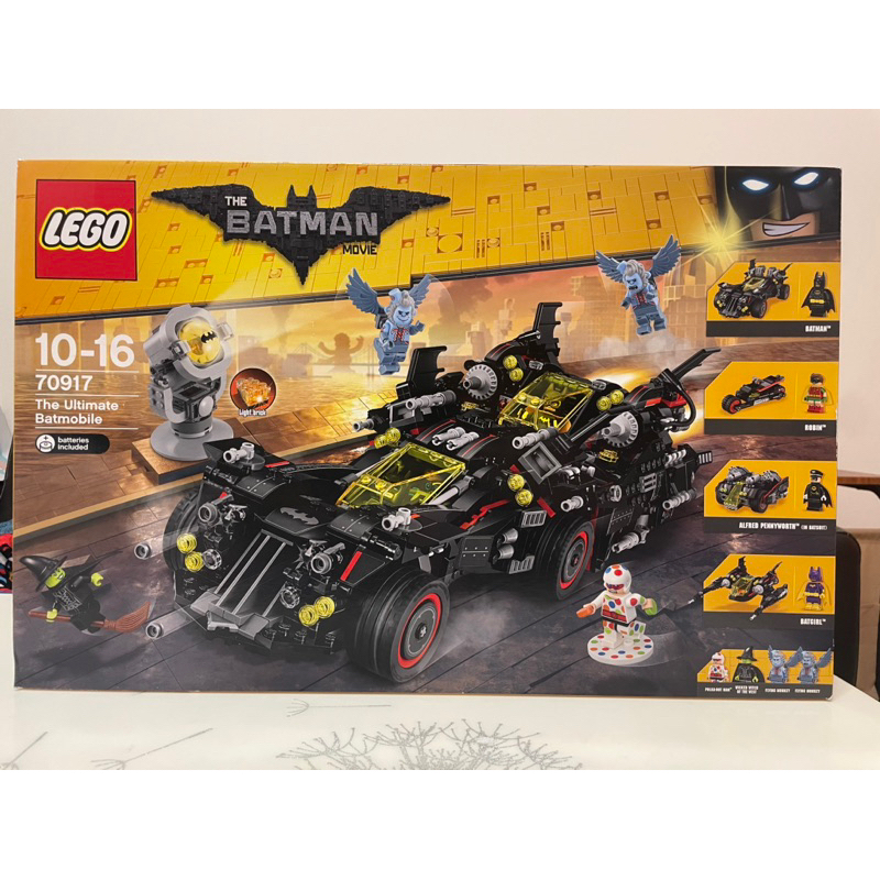 全新未拆現貨 LEGO 樂高 70917 蝙蝠俠電影 四合一終極蝙蝠車「高雄屏東可面交」