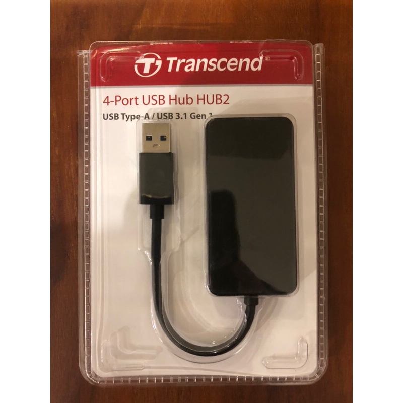 Transcend 極速USB 3.1 HUB 4 埠集線器