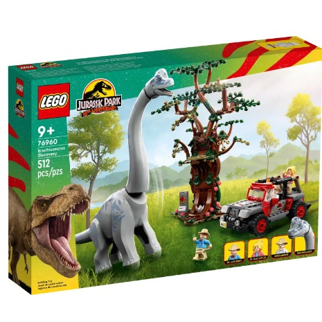 ●雅比玩具●樂高LEGO 76960 JURASSIC WORLD 侏儸紀公園 發現腕龍