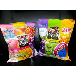 【新品到貨】ORIHIRO 蒟蒻果凍 Q凍 水果果凍 吸凍 日本果凍 綜合果凍 麝香葡萄 白桃 葡萄 芒果 果凍