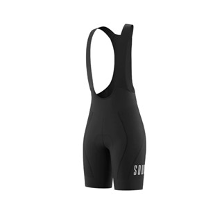 SOUKE BS1606吊帶五分車褲 自行車吊帶褲 Bib Shorts(黑色Black)【飛輪單車】