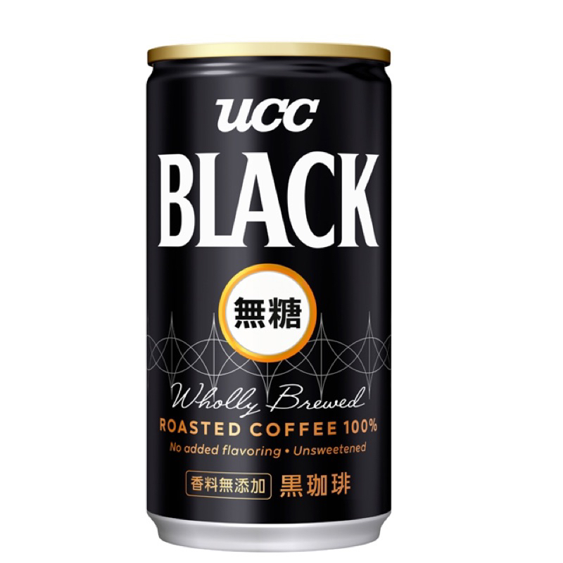 ［桐桐雜貨舖］- 現貨- UCC BLACK無糖黑咖啡185ml(30入)