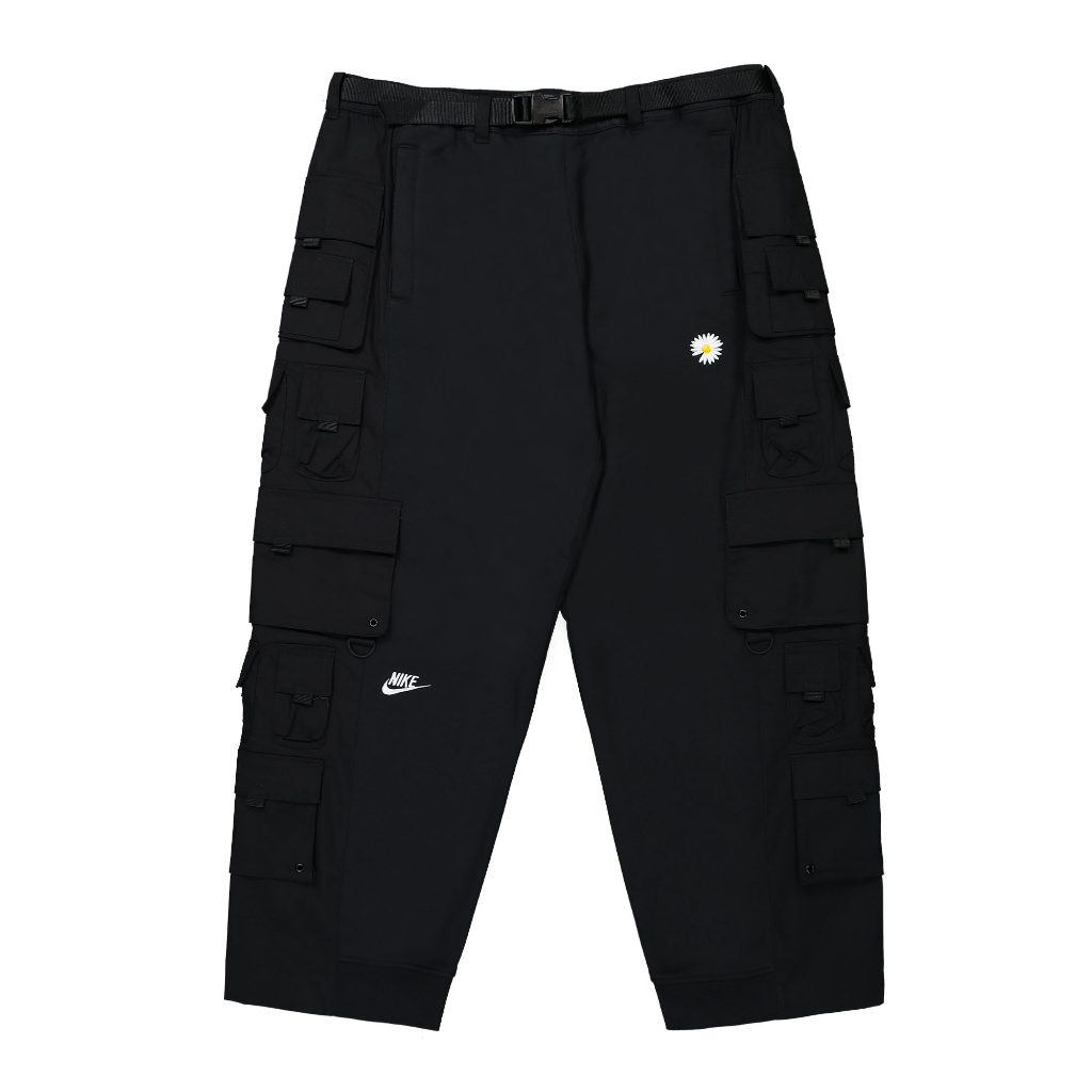 全新 Nike x PEACEMINUSONE G-Dragon GD 黑色口袋休閒長褲 工作褲
