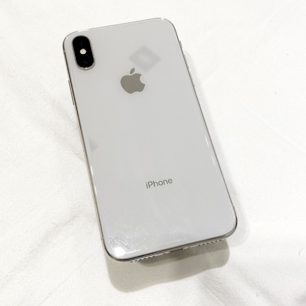 iPhone X 64G🤍  SILVER 銀🤍二手機 福利機 中古機 公務機 遊戲機 9成新以上