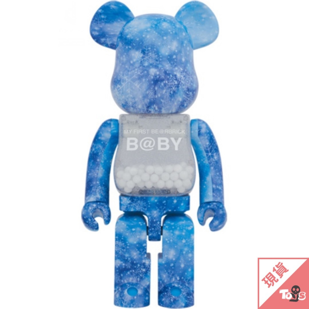 BEARBRICK  MY FIRST BABY CRYSTAL OF SNOW 雪花千秋 1000％