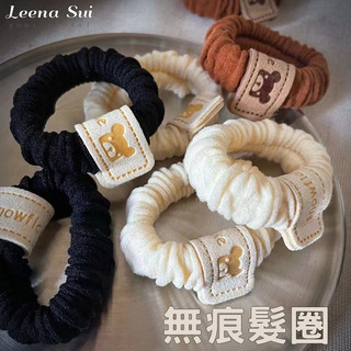 髮圈 簡約實用高彈性髮飾 日常扎發可愛ins髮圈 無痕少女可愛頭飾 080006