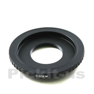 C mount CM電影鏡鏡頭轉Canon EOS M M2 M5 M6 M10 M50 M100 EF-M相機身轉接環