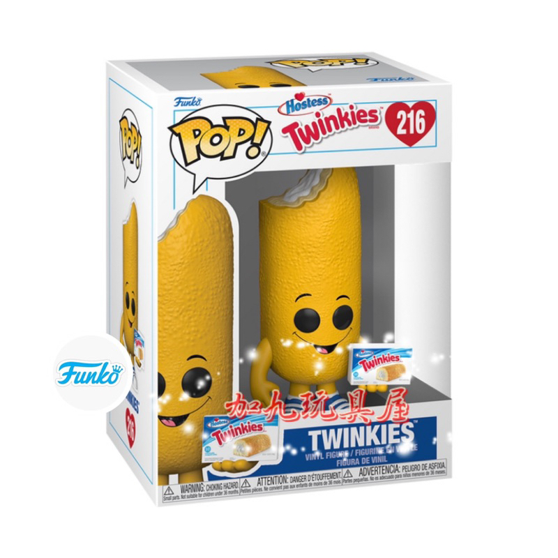 【加九玩具屋】（預購）美國正版 Funko PoP 小吃系列 小吃蛋糕  TWINKIES 216