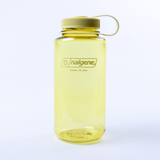 【NALGENE】500ml寬嘴運動水壺 奶油 (登山健行水瓶)