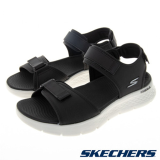 SKECHERS 男健走系列涼拖鞋 GO WALK FLEX SANDAL - 229205BLK