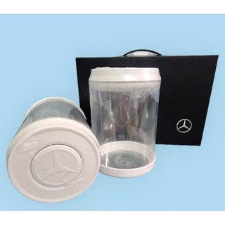 賓士密封罐 Mercedes-Benz #賓士原廠精品 #玻璃密封罐 (一盒2入)