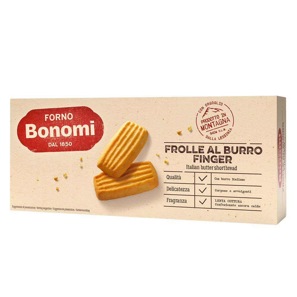 Bonomi白朗妮 經典方形奶油餅 150g(效期20240115)【玩饗食庫】義大利 奶油餅乾 聖誕派對