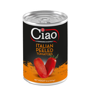Ciao 義大利 去皮番茄 400g (效期2027/09/30)【玩饗食庫】番茄罐頭 整顆番茄罐頭