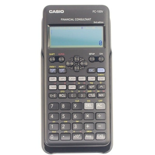CASIO卡西歐 FC-100V 財稅型專用計算機 /一台入 財務計算機 公司貨 附保證書