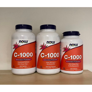 Now Foods 維生素 C-1000 / 含生物類黃酮 /