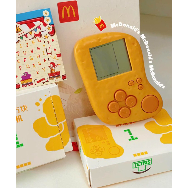 🍀台灣現貨🍀快速出貨 麥當勞 俄羅斯魔術方塊電子遊戲機 童年回憶
